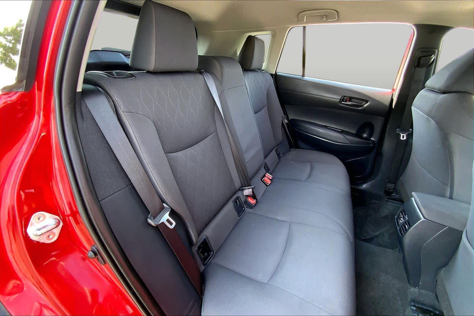 2025 Toyota Corolla Cross LE Soul Red Crystal at Group 1 Toyota Southwest