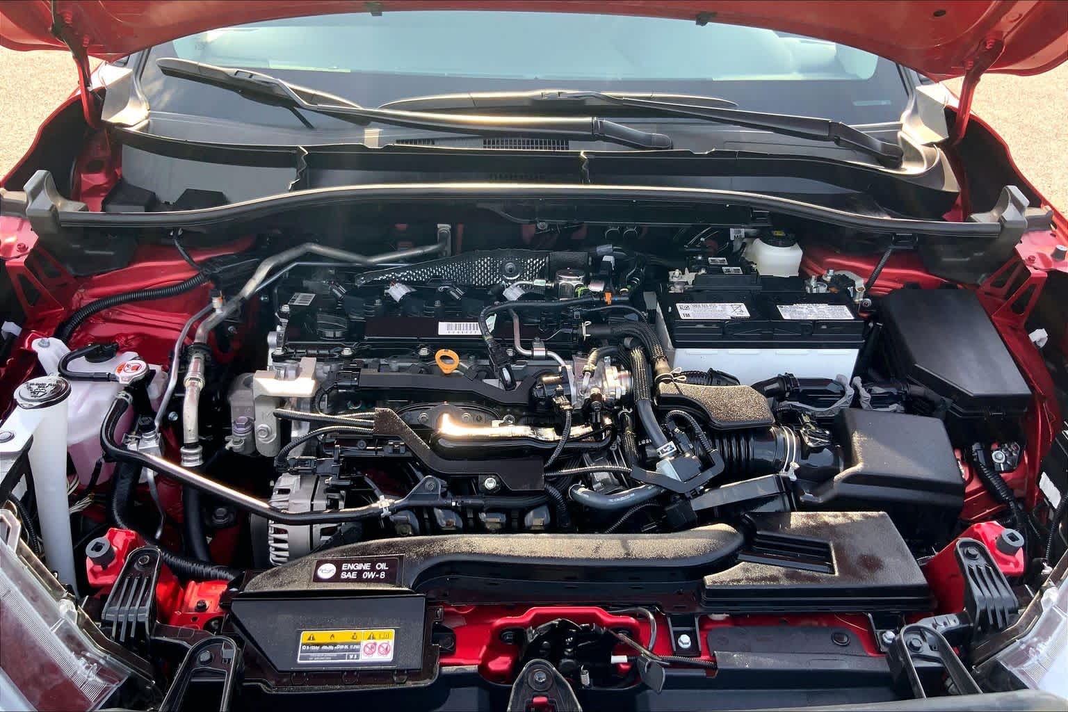 2025 Toyota Corolla Cross LE Soul Red Crystal at Group 1 Toyota Southwest
