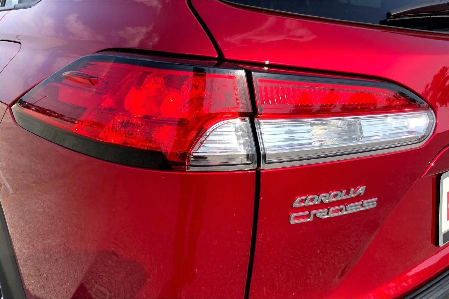 2025 Toyota Corolla Cross LE Soul Red Crystal at Group 1 Toyota Southwest