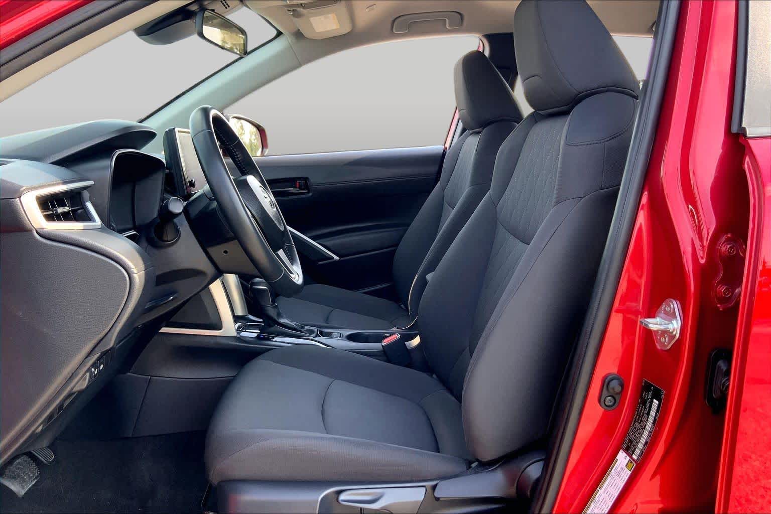 2025 Toyota Corolla Cross LE Soul Red Crystal at Group 1 Toyota Southwest