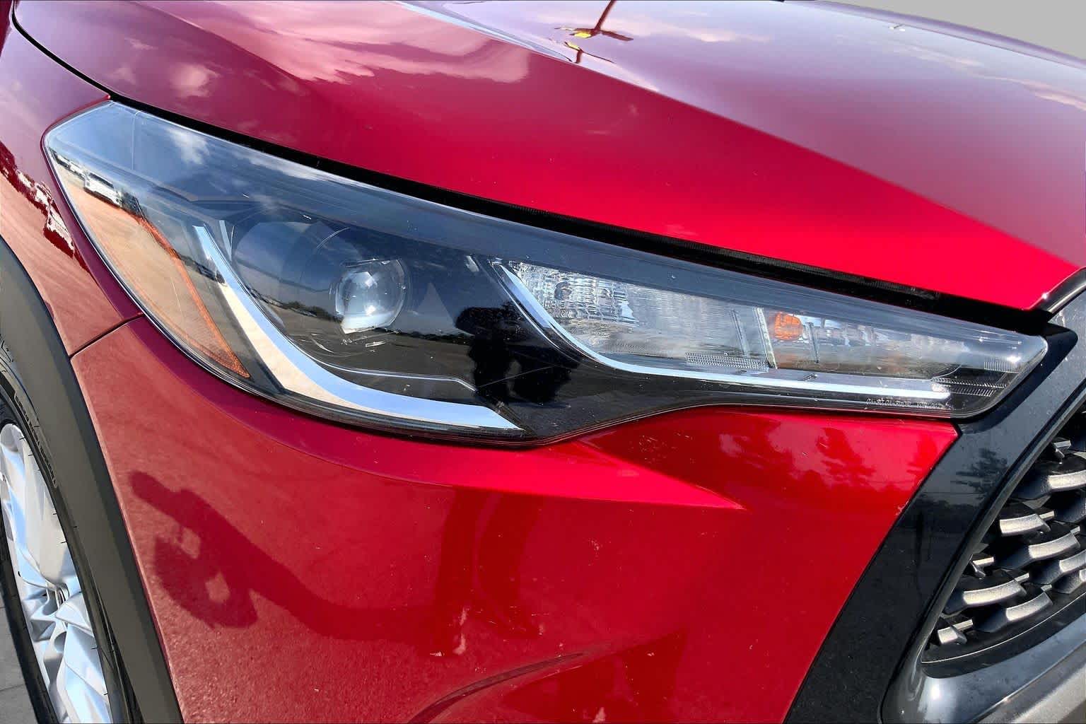 2025 Toyota Corolla Cross LE Soul Red Crystal at Group 1 Toyota Southwest