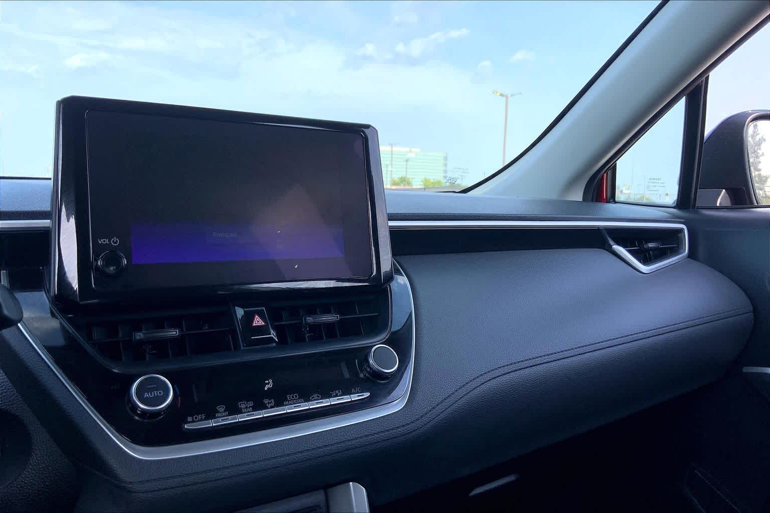 2025 Toyota Corolla Cross LE Soul Red Crystal at Group 1 Toyota Southwest