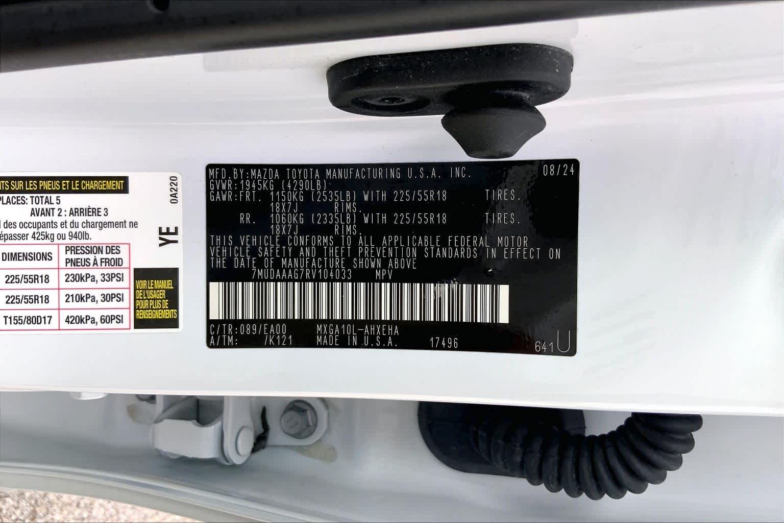 2024 Toyota Corolla Cross XLE Wind Chill Pearl at Mac Haik Ford