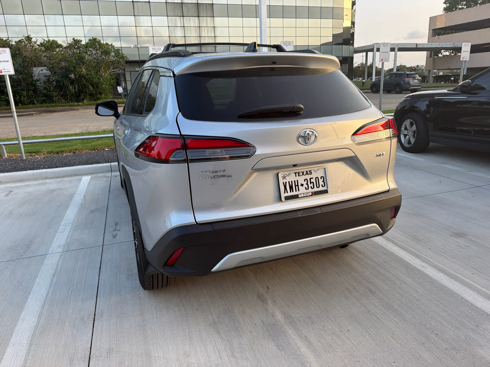 2026 Toyota Corolla Cross XLE Sonic Silver at Group 1 Toyota Southwest