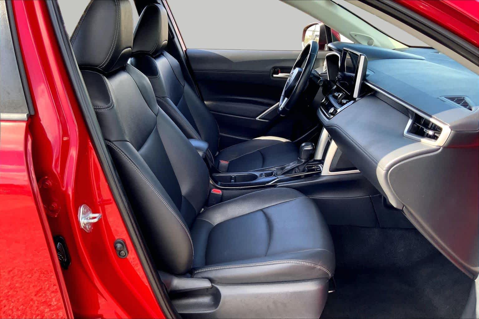 2023 Toyota Corolla Cross XLE Barcelona Red Metallic at Group 1 Toyota Southwest