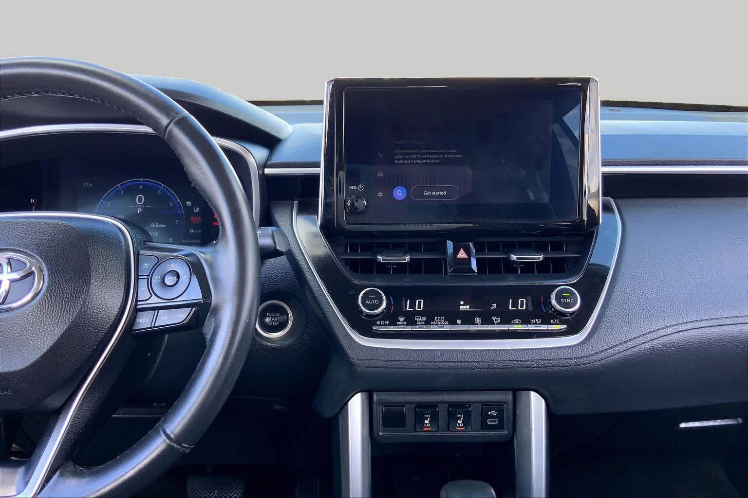 2023 Toyota Corolla Cross XLE Barcelona Red Metallic at Group 1 Toyota Southwest