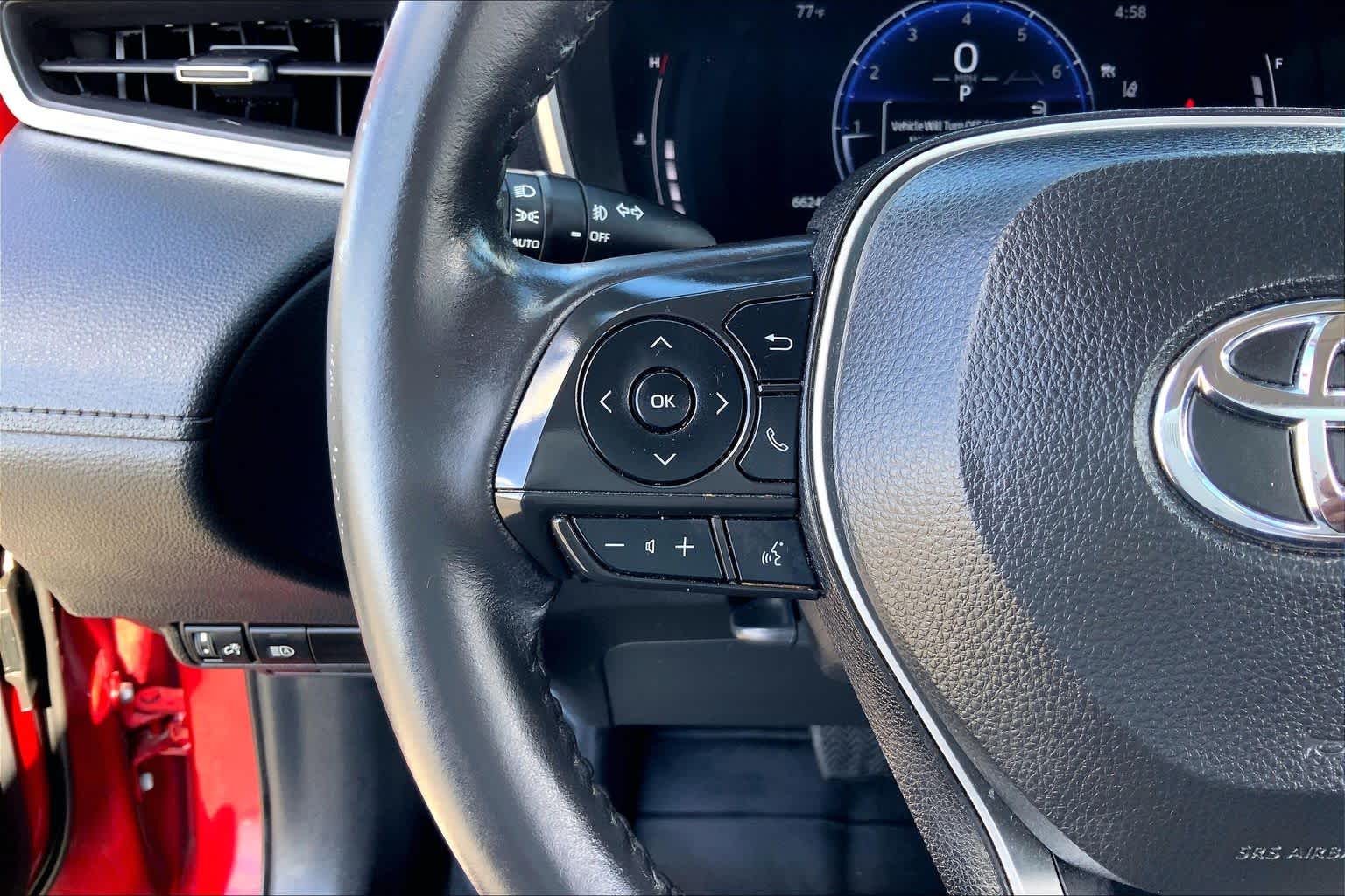 2023 Toyota Corolla Cross XLE Barcelona Red Metallic at Group 1 Toyota Southwest