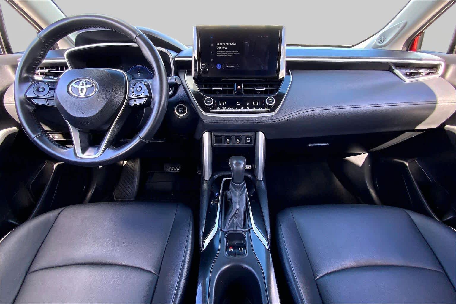 2023 Toyota Corolla Cross XLE Barcelona Red Metallic at Group 1 Toyota Southwest