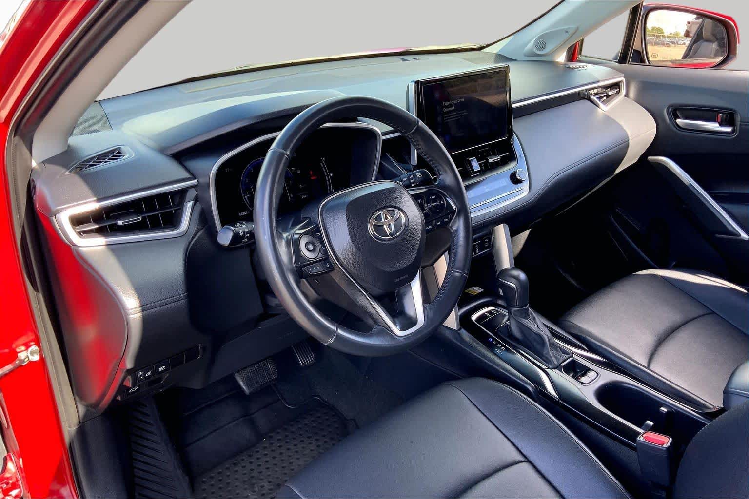 2023 Toyota Corolla Cross XLE Barcelona Red Metallic at Group 1 Toyota Southwest