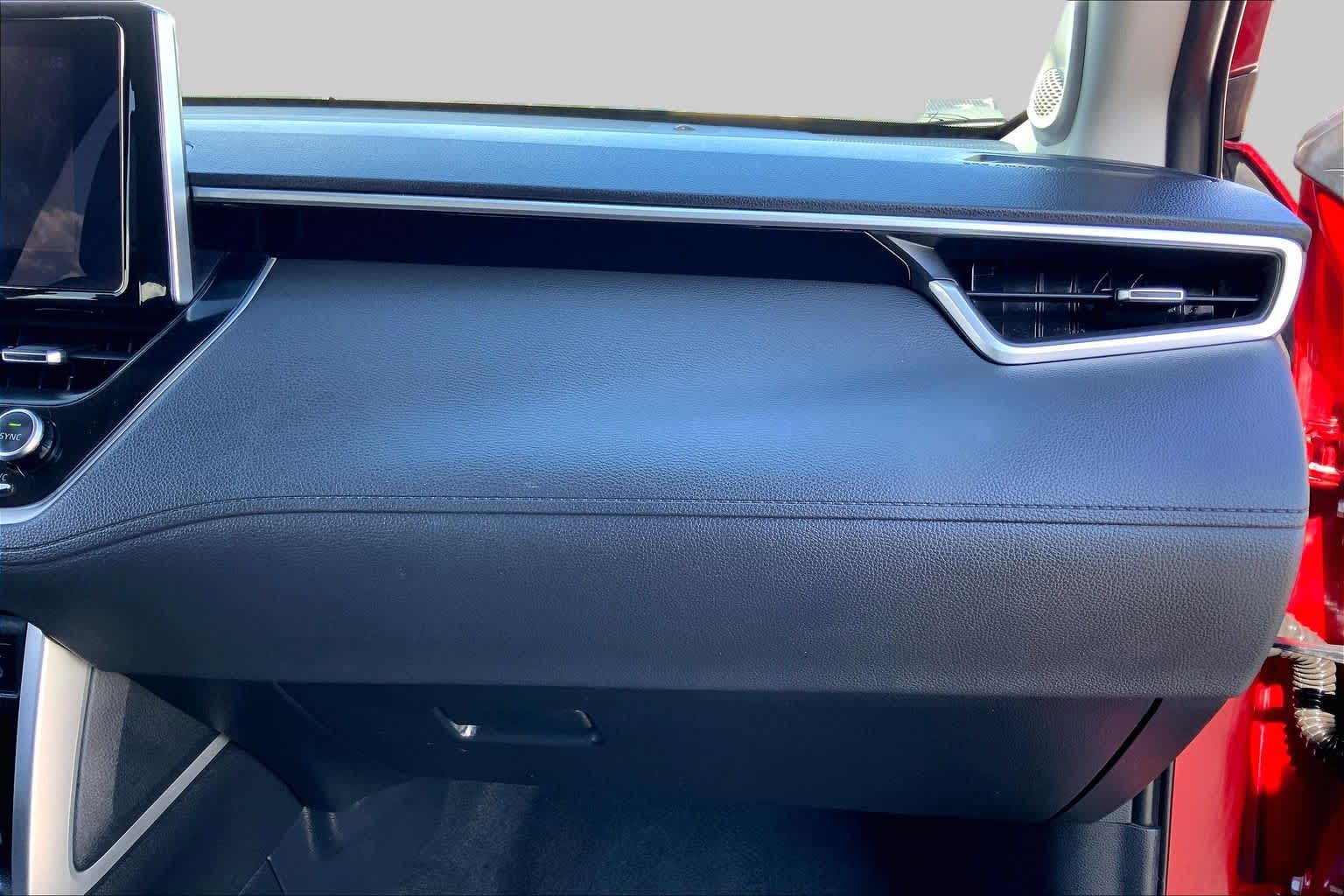 2023 Toyota Corolla Cross XLE Barcelona Red Metallic at Group 1 Toyota Southwest