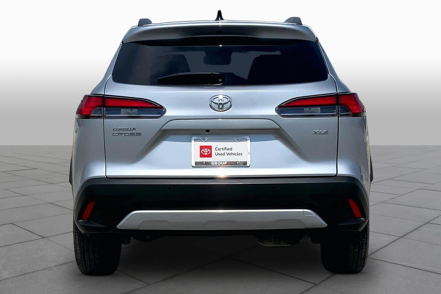 2025 Toyota Corolla Cross XLE Sonic Silver at Group 1 Toyota Southwest