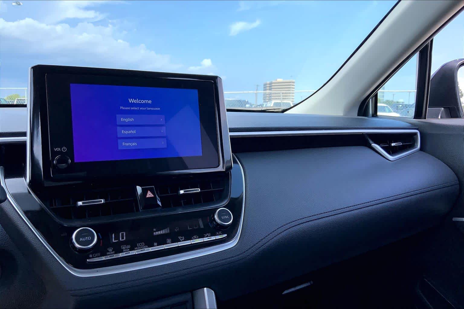 2025 Toyota Corolla Cross XLE Sonic Silver at Group 1 Toyota Southwest
