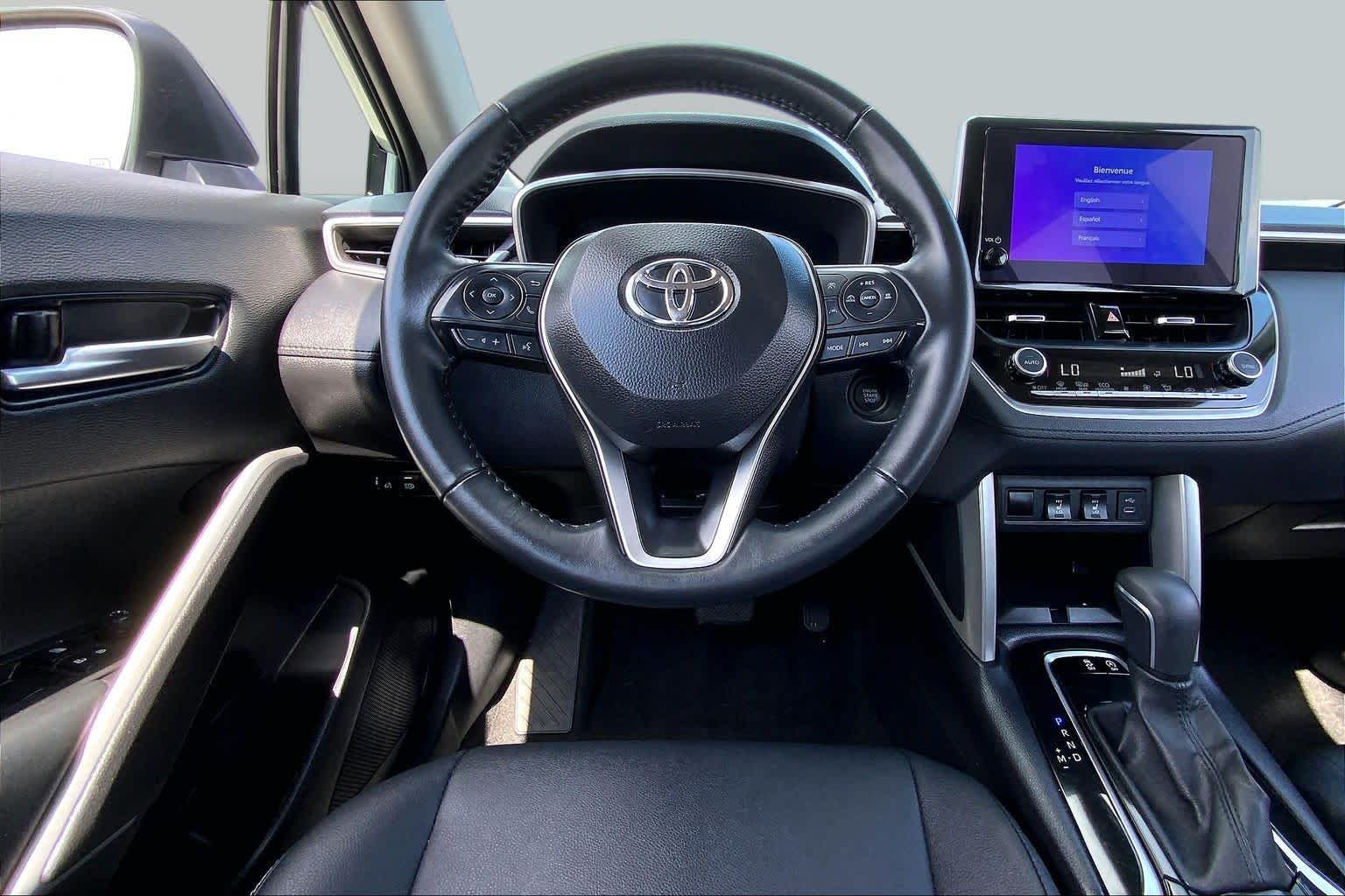 2025 Toyota Corolla Cross XLE Sonic Silver at Group 1 Toyota Southwest