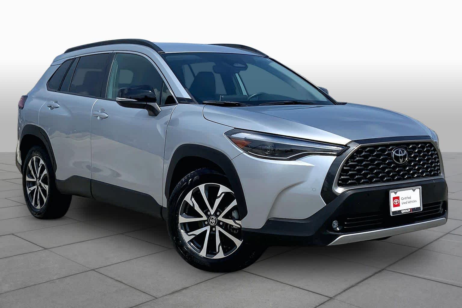 2025 Toyota Corolla Cross XLE Sonic Silver at Group 1 Toyota Southwest