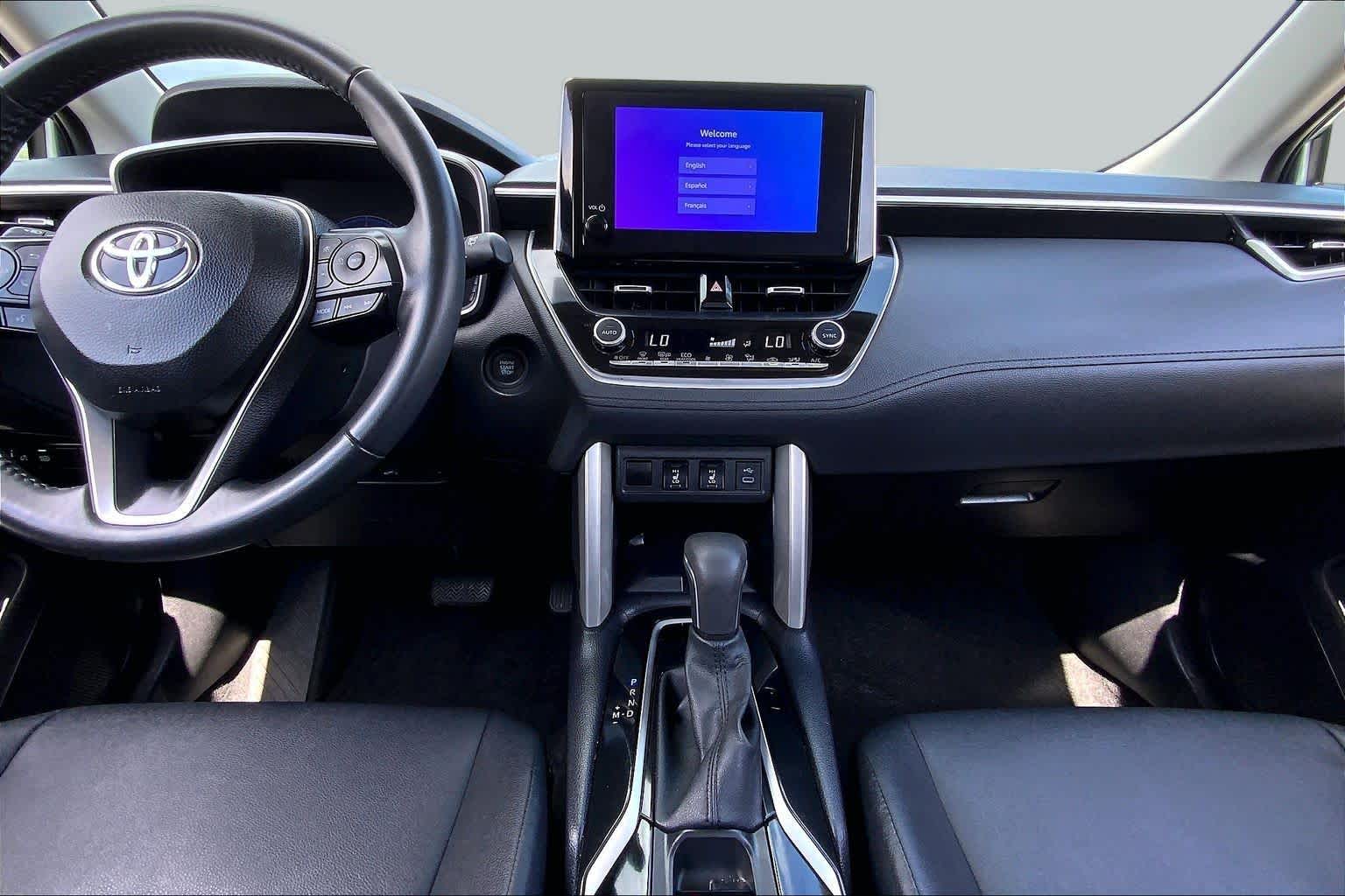 2025 Toyota Corolla Cross XLE Sonic Silver at Group 1 Toyota Southwest