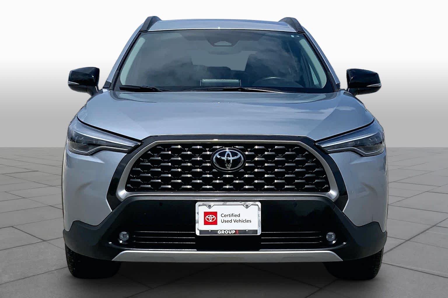 2025 Toyota Corolla Cross XLE Sonic Silver at Group 1 Toyota Southwest