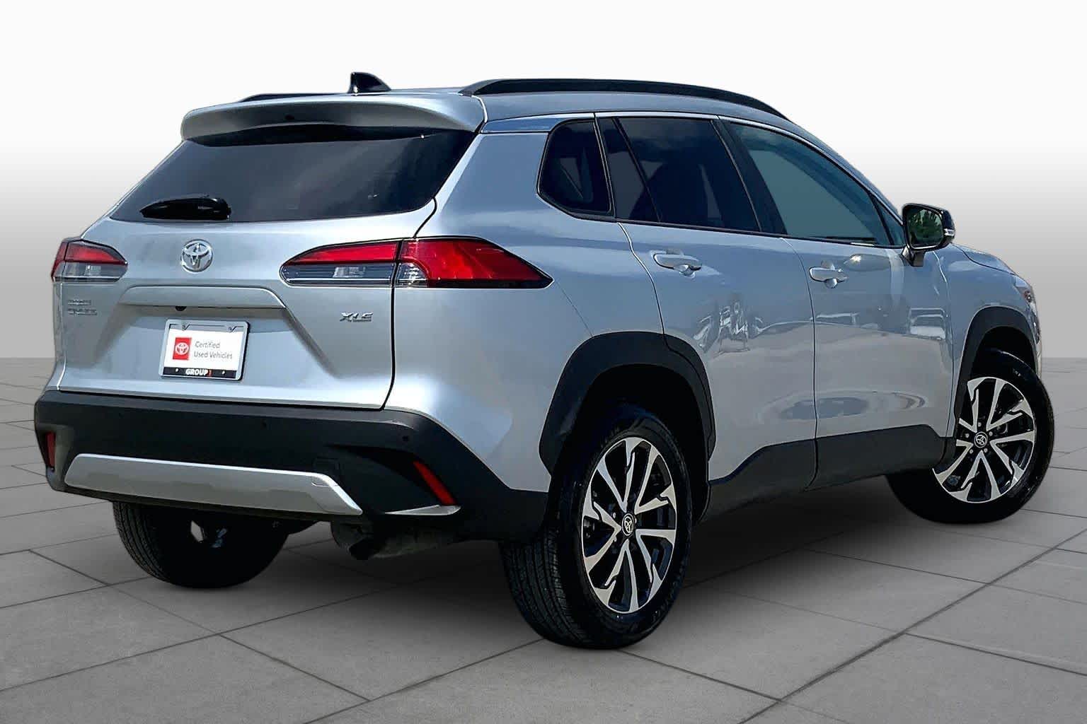 2025 Toyota Corolla Cross XLE Sonic Silver at Group 1 Toyota Southwest