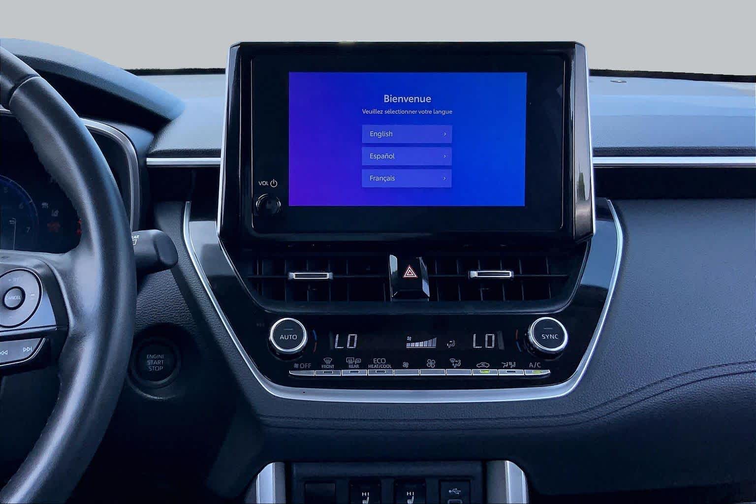 2025 Toyota Corolla Cross XLE Sonic Silver at Group 1 Toyota Southwest