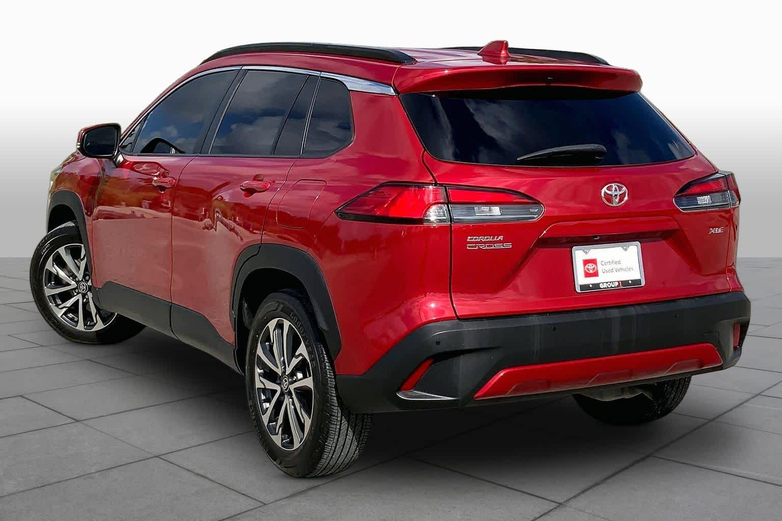 2023 Toyota Corolla Cross XLE Barcelona Red Metallic at Davis Chevrolet