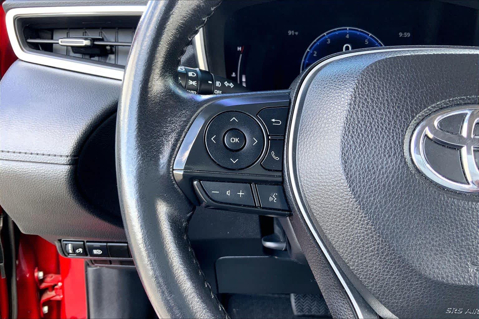 2023 Toyota Corolla Cross XLE Barcelona Red Metallic at Davis Chevrolet