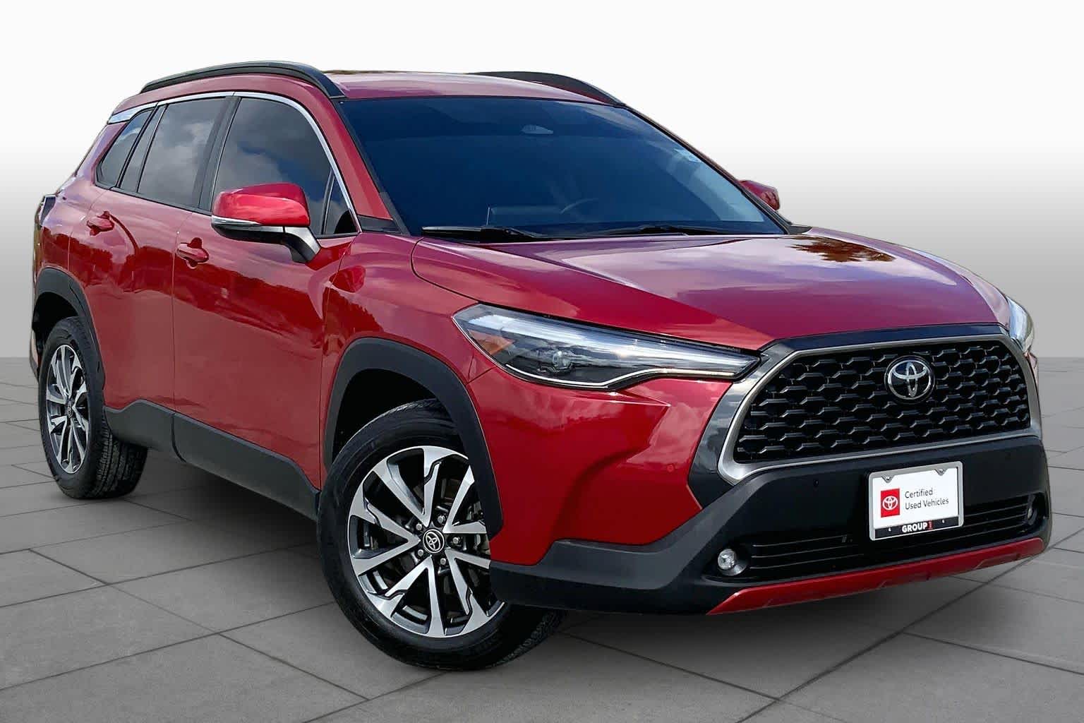 2023 Toyota Corolla Cross XLE Barcelona Red Metallic at Davis Chevrolet