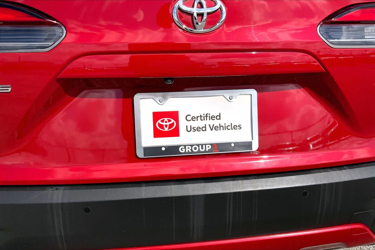 2023 Toyota Corolla Cross XLE Barcelona Red Metallic at Davis Chevrolet