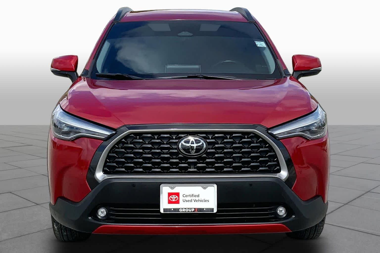 2023 Toyota Corolla Cross XLE Barcelona Red Metallic at Davis Chevrolet
