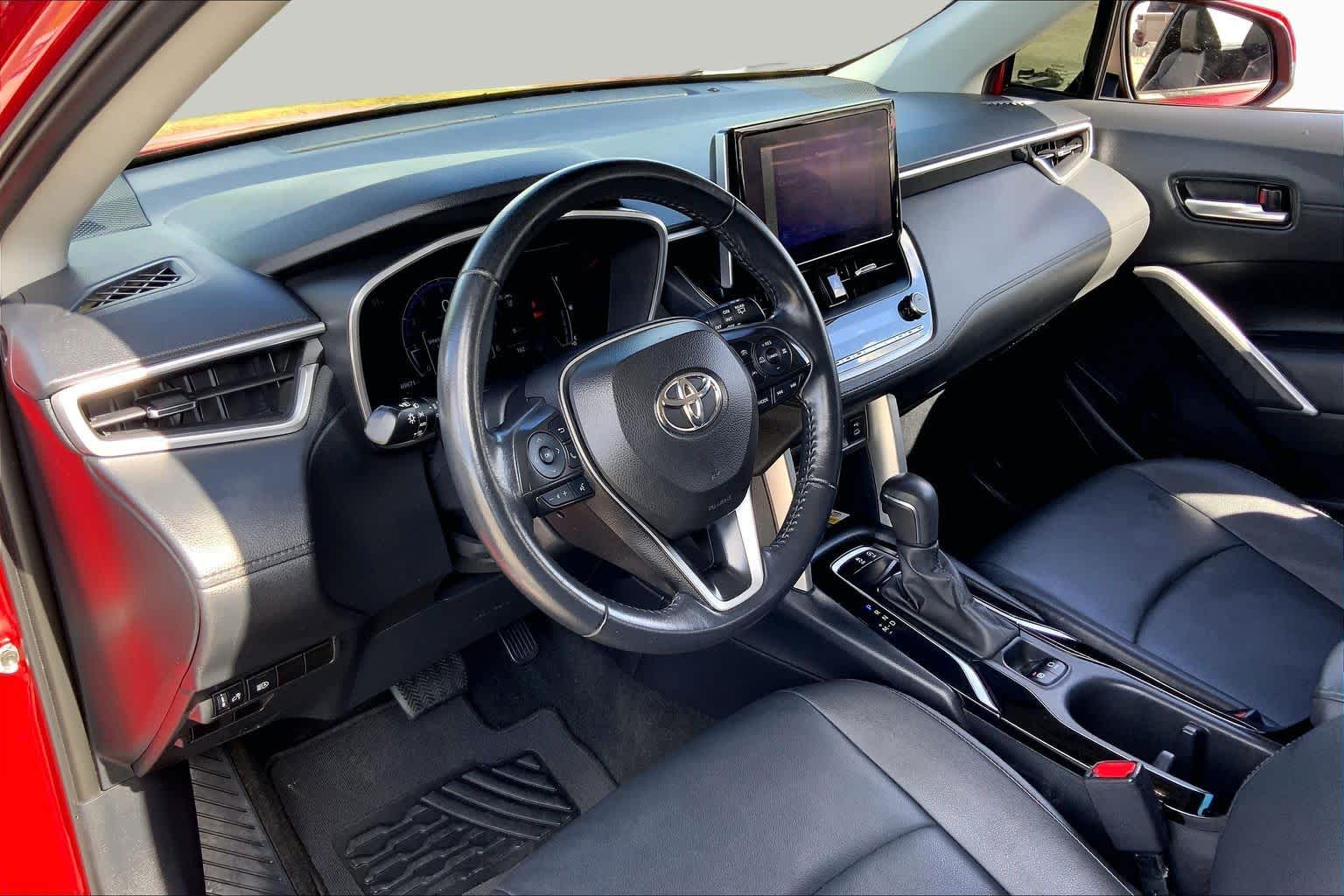 2023 Toyota Corolla Cross XLE Barcelona Red Metallic at Davis Chevrolet