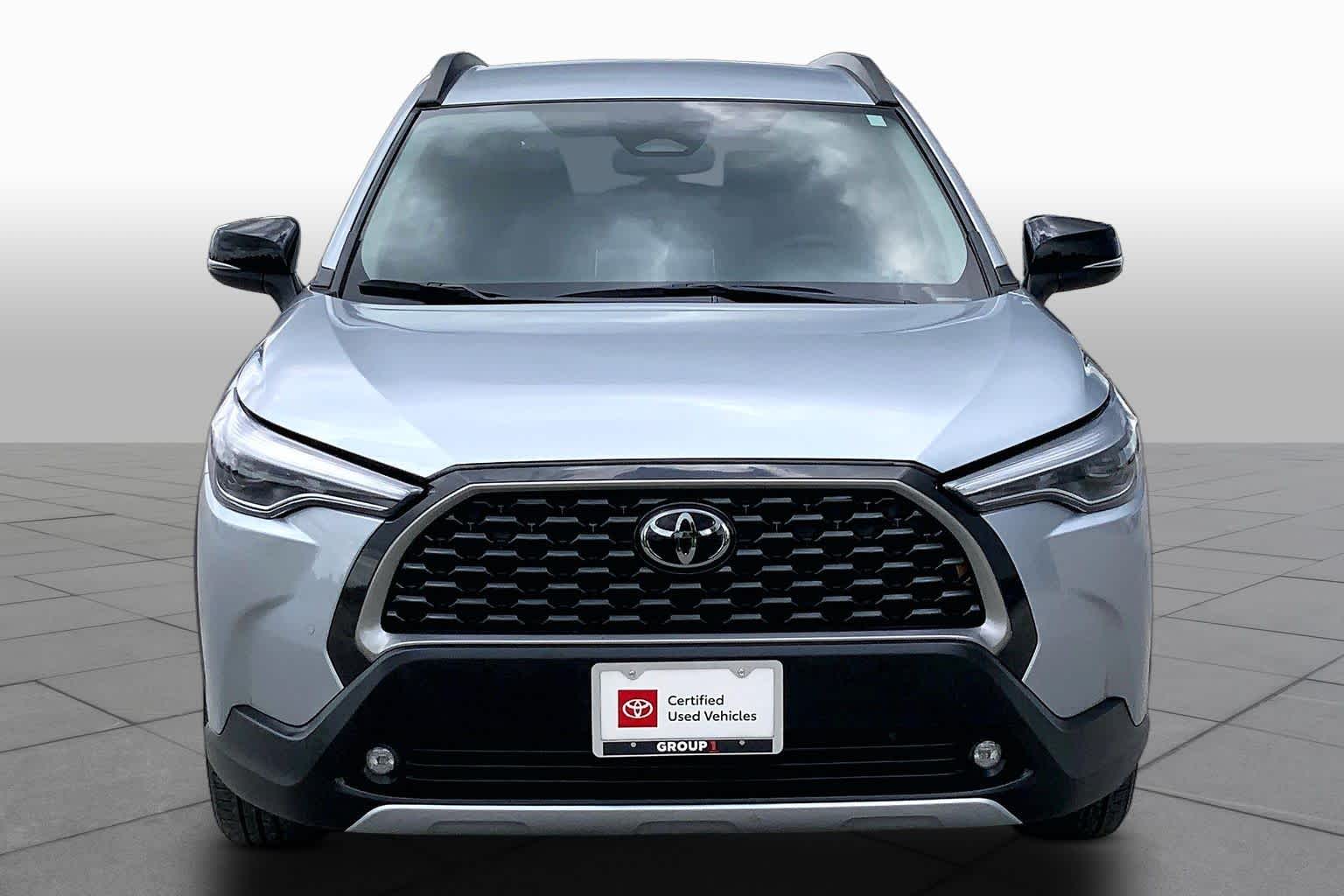 2025 Toyota Corolla Cross XLE Sonic Silver at Group 1 Toyota Southwest