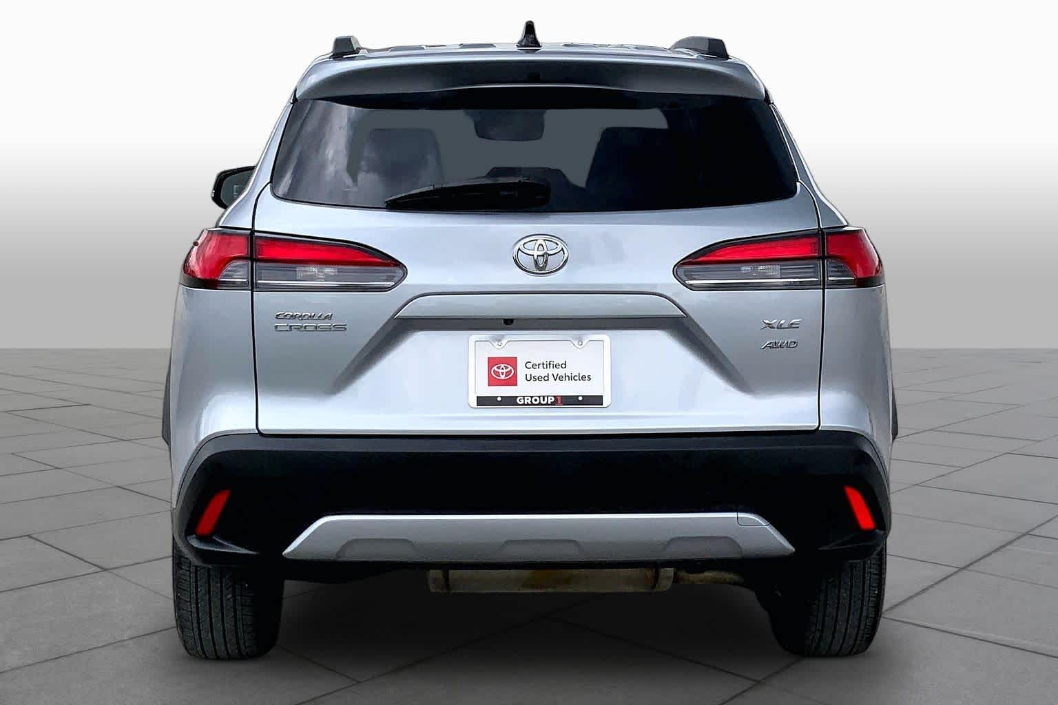 2025 Toyota Corolla Cross XLE Sonic Silver at Group 1 Toyota Southwest