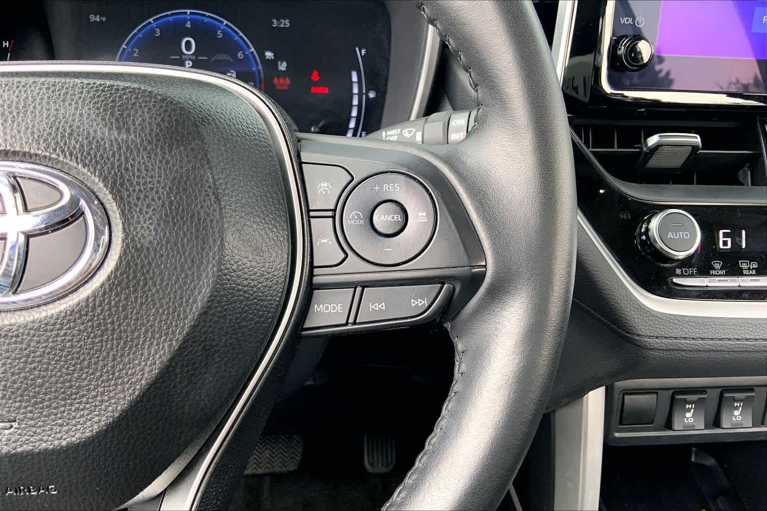 2025 Toyota Corolla Cross XLE Sonic Silver at Group 1 Toyota Southwest