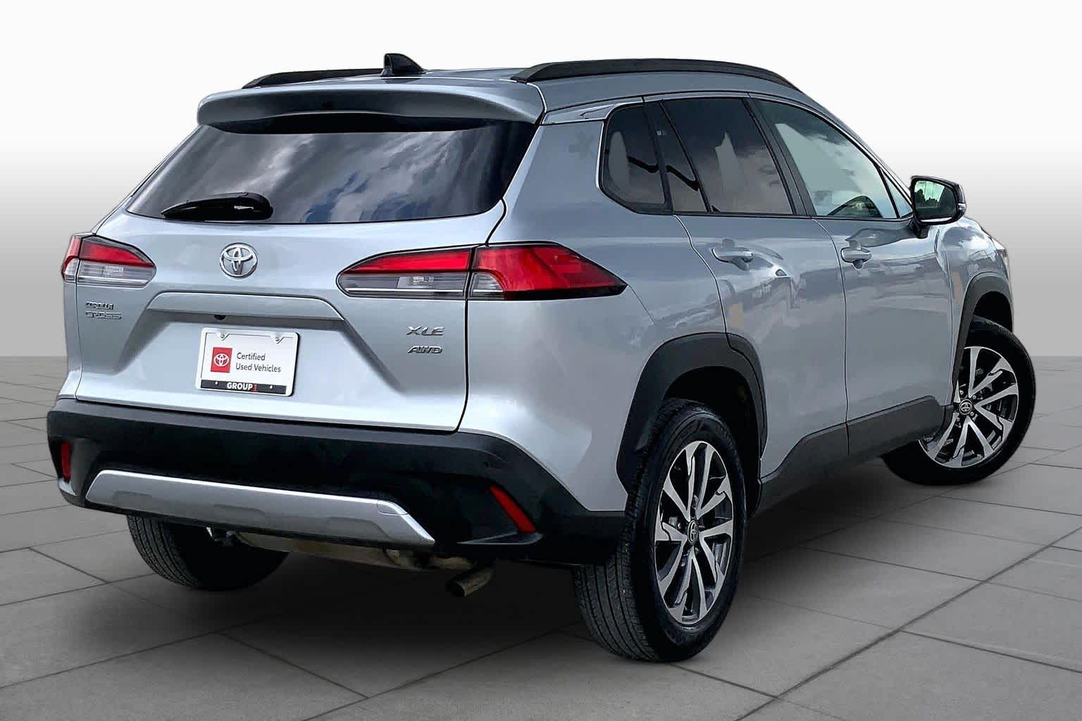 2025 Toyota Corolla Cross XLE Sonic Silver at Group 1 Toyota Southwest