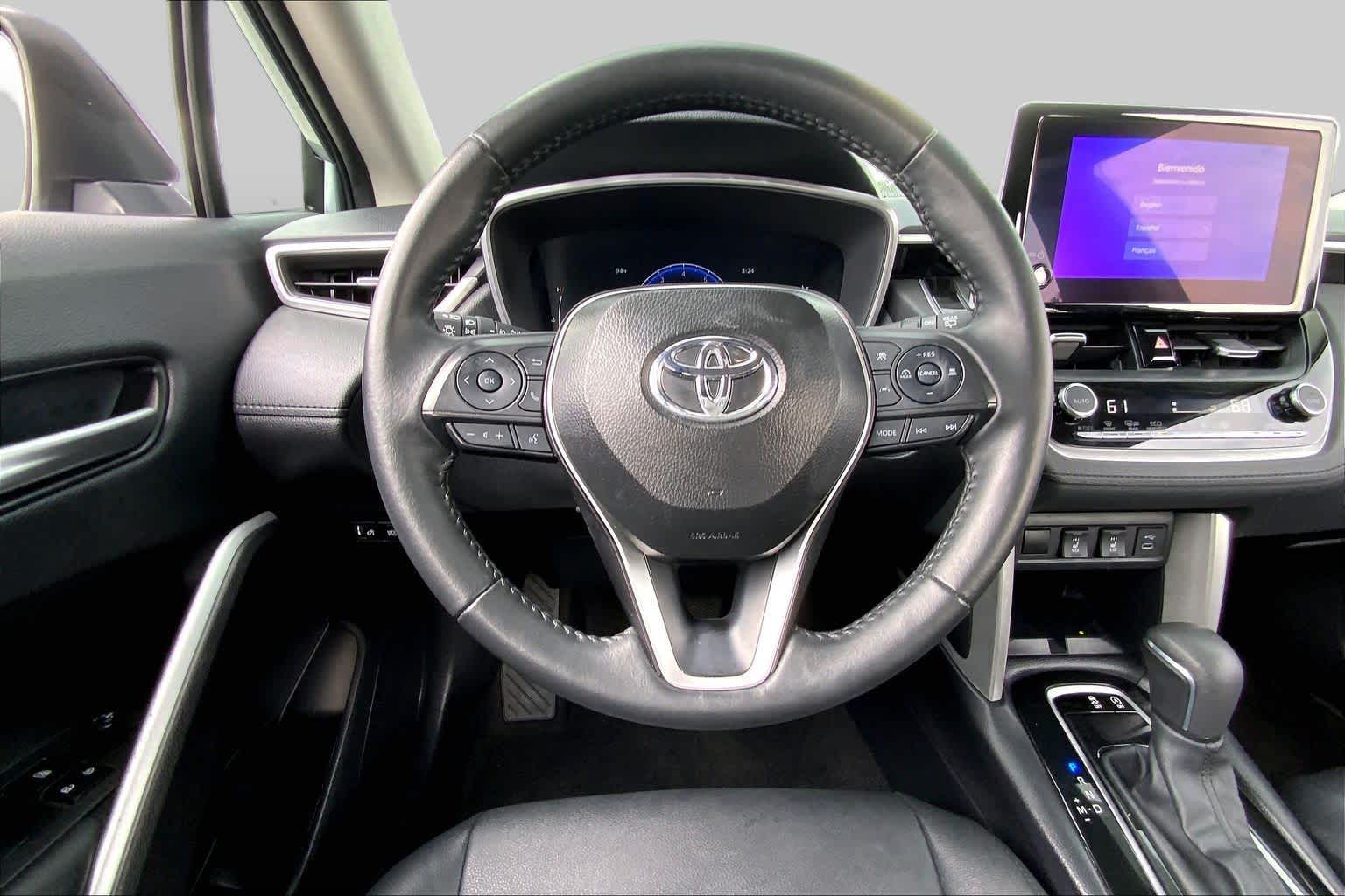 2025 Toyota Corolla Cross XLE Sonic Silver at Group 1 Toyota Southwest