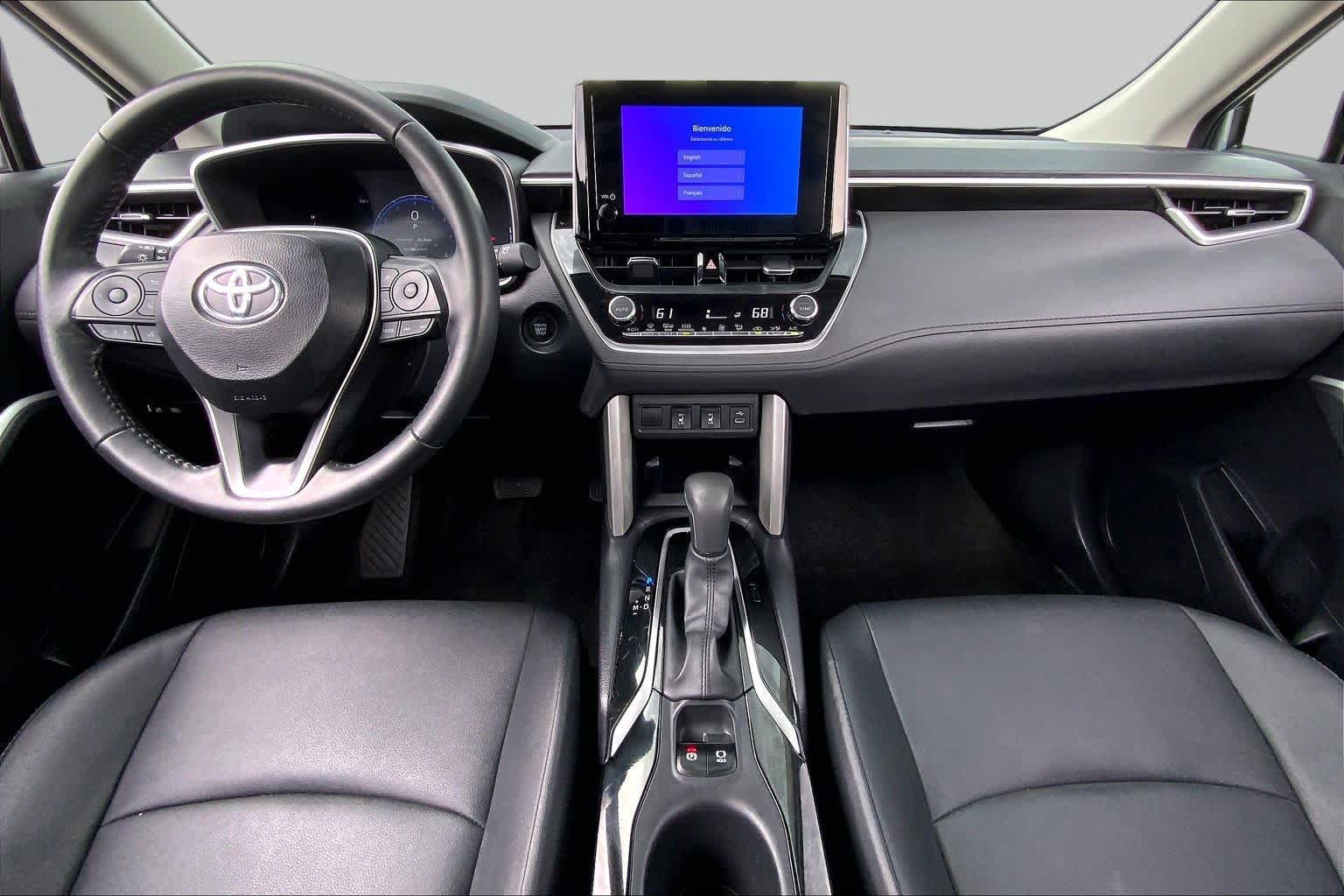 2025 Toyota Corolla Cross XLE Sonic Silver at Group 1 Toyota Southwest