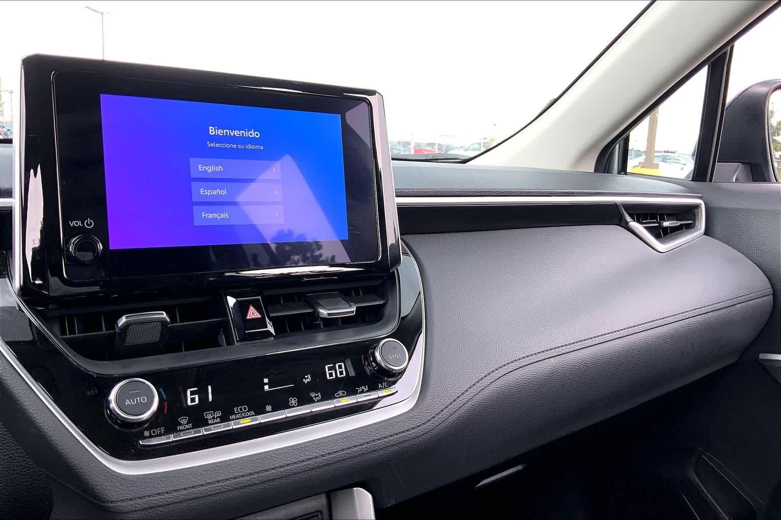 2025 Toyota Corolla Cross XLE Sonic Silver at Group 1 Toyota Southwest