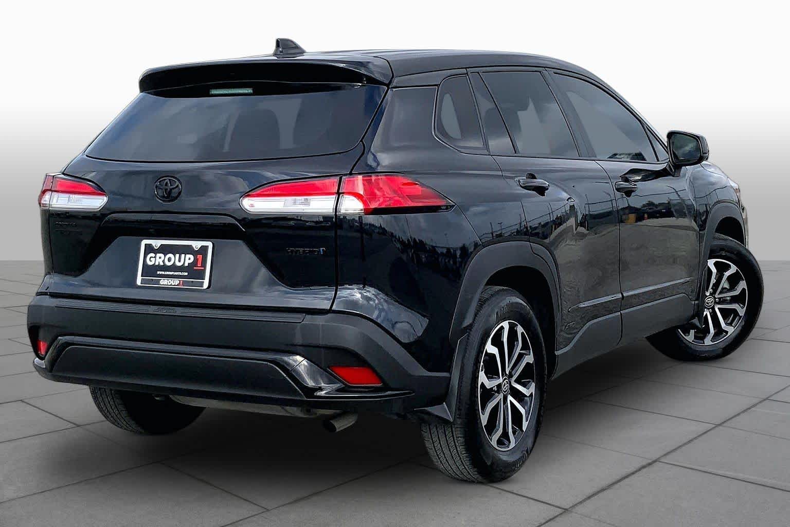 2024 Toyota Corolla Cross Hybrid S Jet Black at Group 1 Toyota Southwest