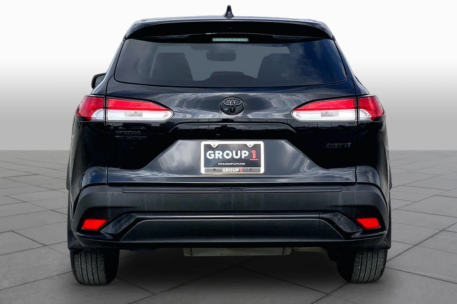 2024 Toyota Corolla Cross Hybrid S Jet Black at Group 1 Toyota Southwest