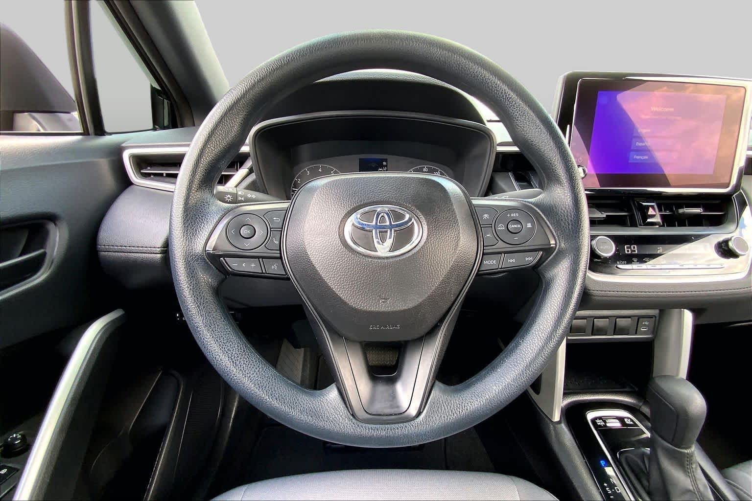 2024 Toyota Corolla Cross Hybrid S Jet Black at Group 1 Toyota Southwest