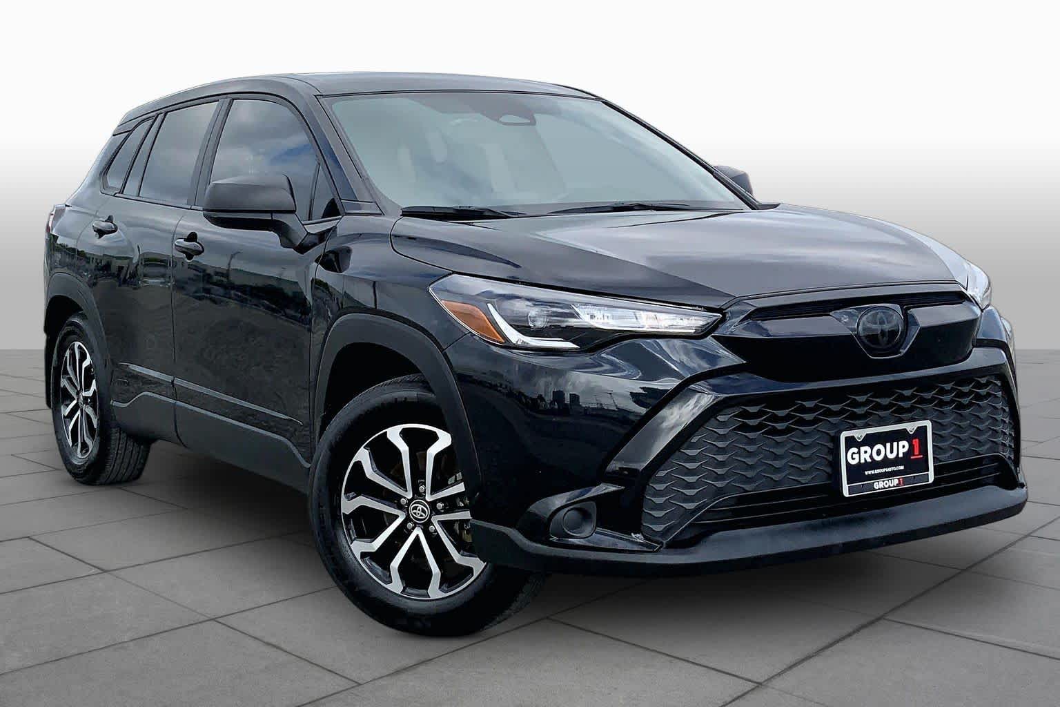 2024 Toyota Corolla Cross Hybrid S Jet Black at Group 1 Toyota Southwest