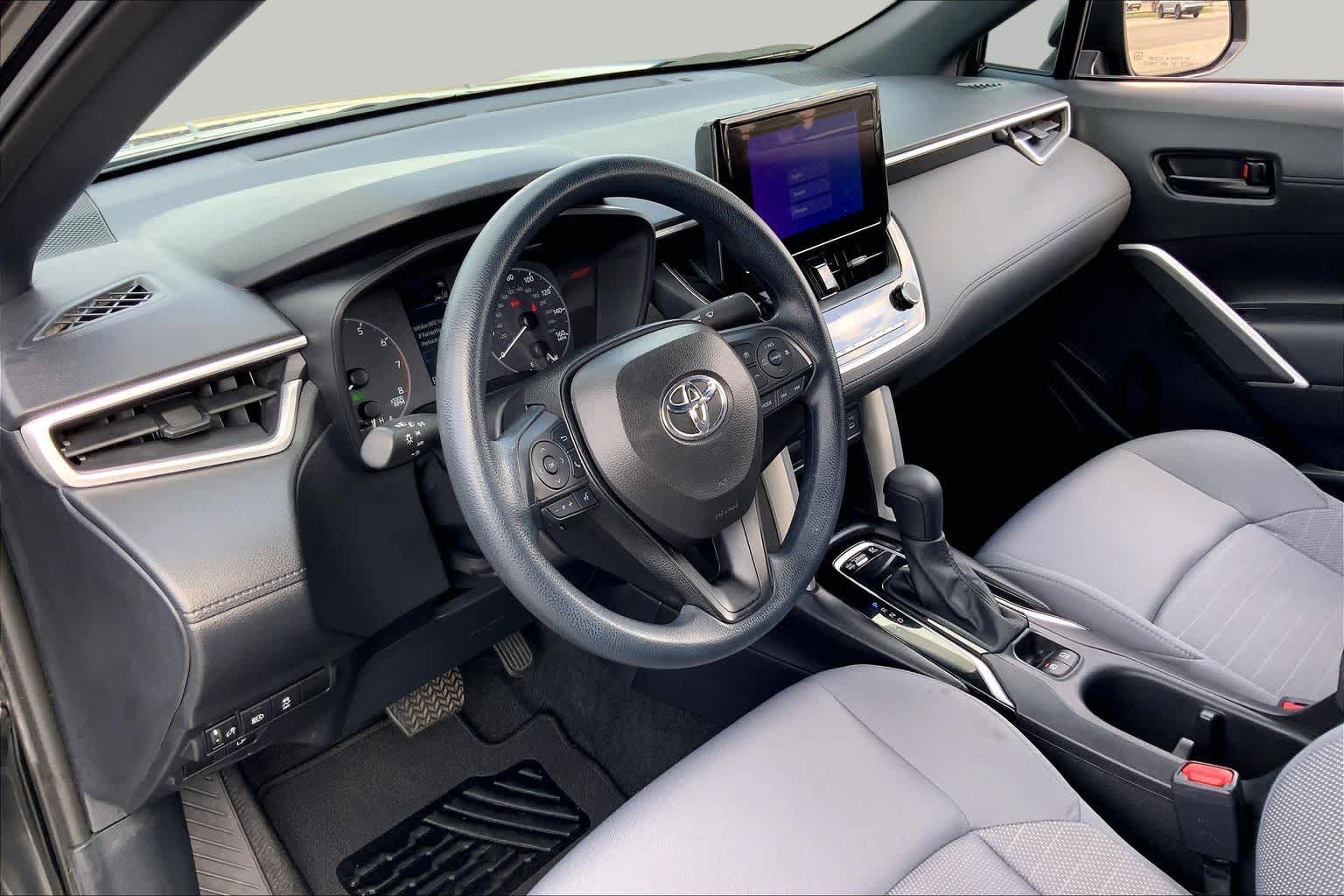 2024 Toyota Corolla Cross Hybrid S Jet Black at Group 1 Toyota Southwest