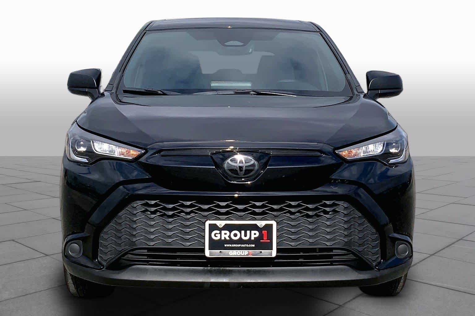 2024 Toyota Corolla Cross Hybrid S Jet Black at Group 1 Toyota Southwest