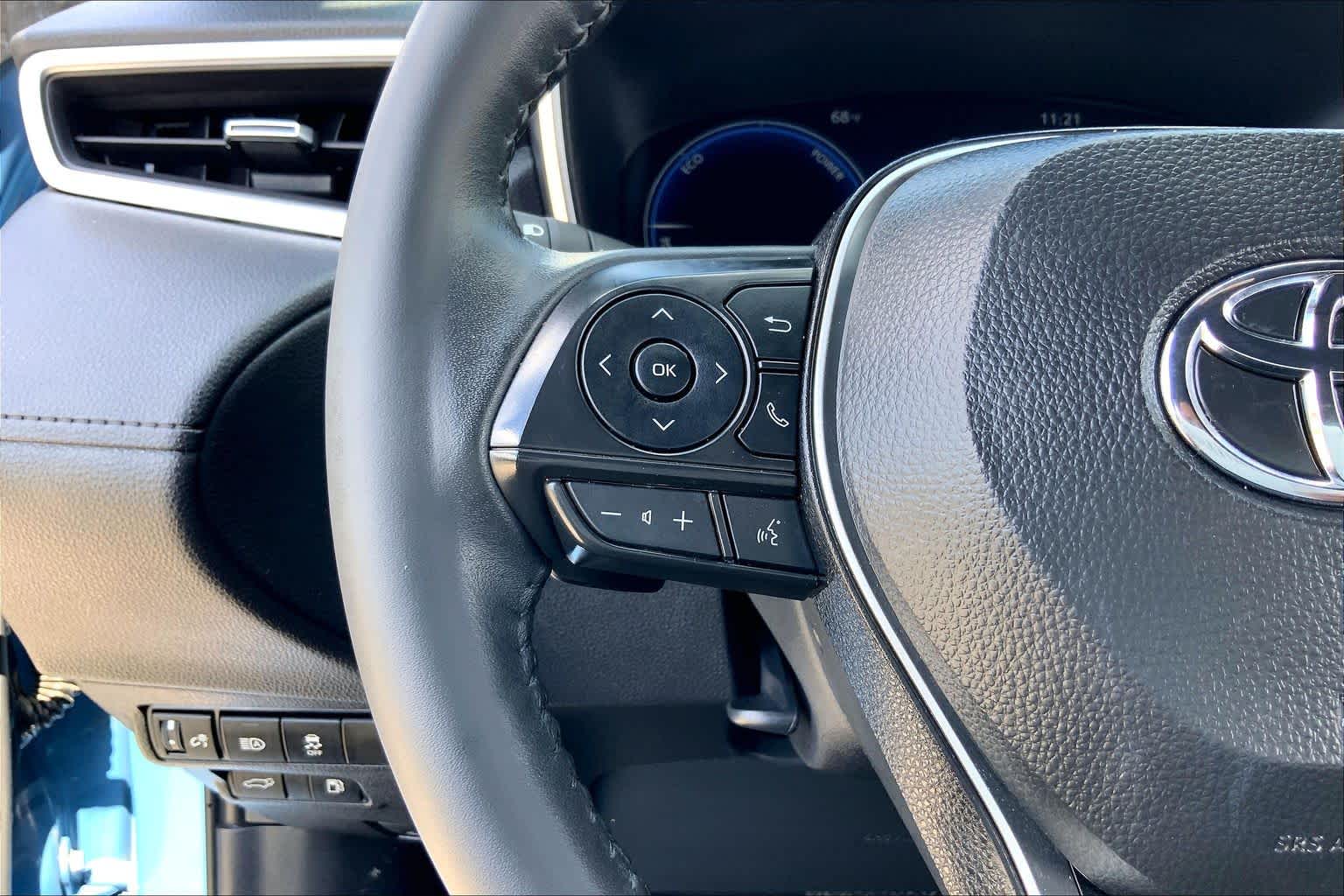 2026 Toyota Corolla Cross Hybrid XSE Cavalry Blue at AutoNation Toyota Gulf Fwy