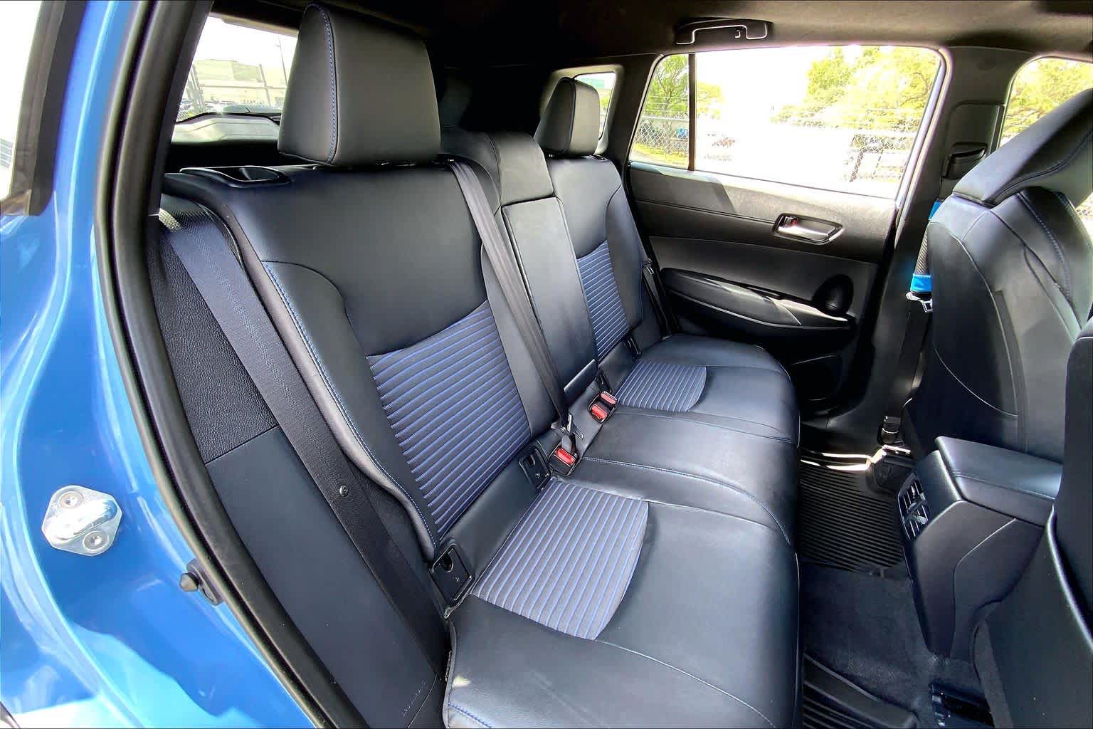 2026 Toyota Corolla Cross Hybrid XSE Cavalry Blue at AutoNation Toyota Gulf Fwy