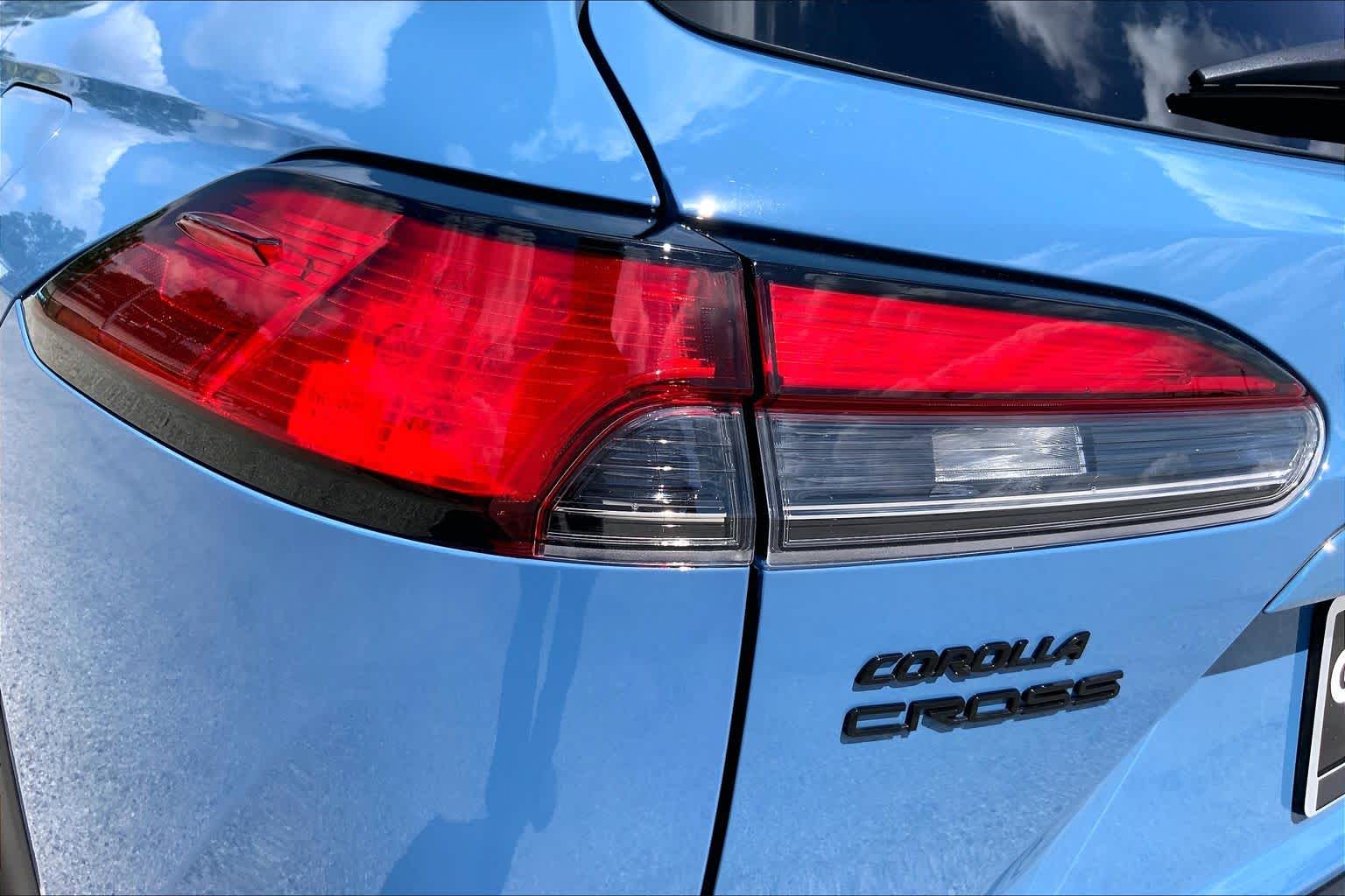 2026 Toyota Corolla Cross Hybrid XSE Cavalry Blue at AutoNation Toyota Gulf Fwy