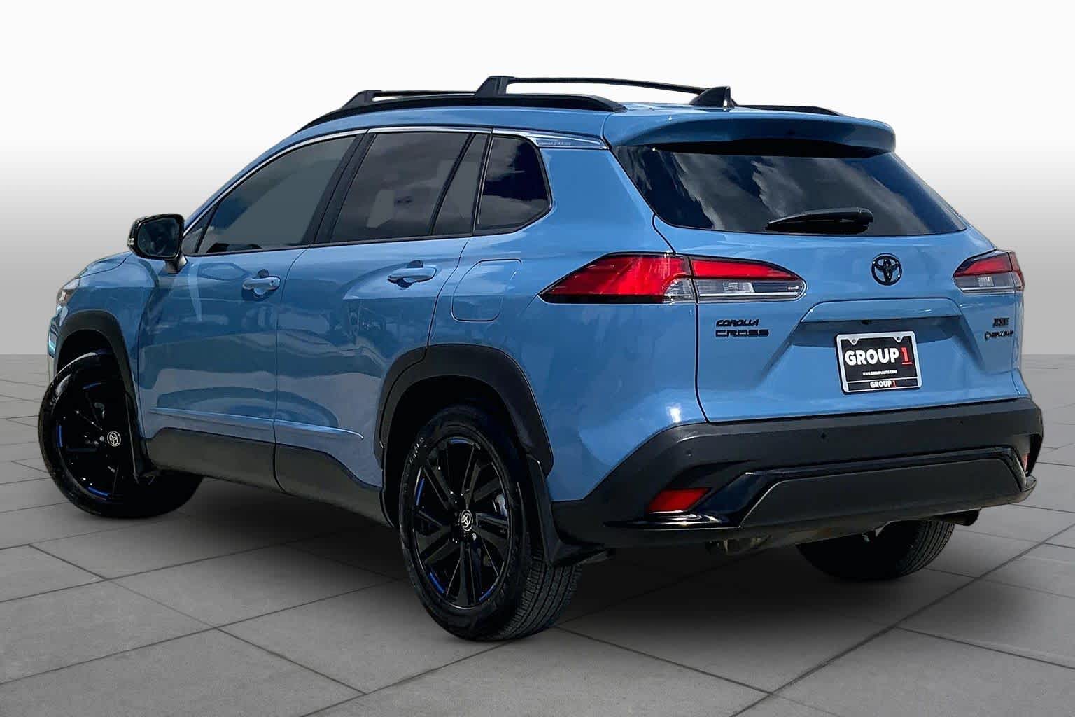 2026 Toyota Corolla Cross Hybrid XSE Cavalry Blue at AutoNation Toyota Gulf Fwy