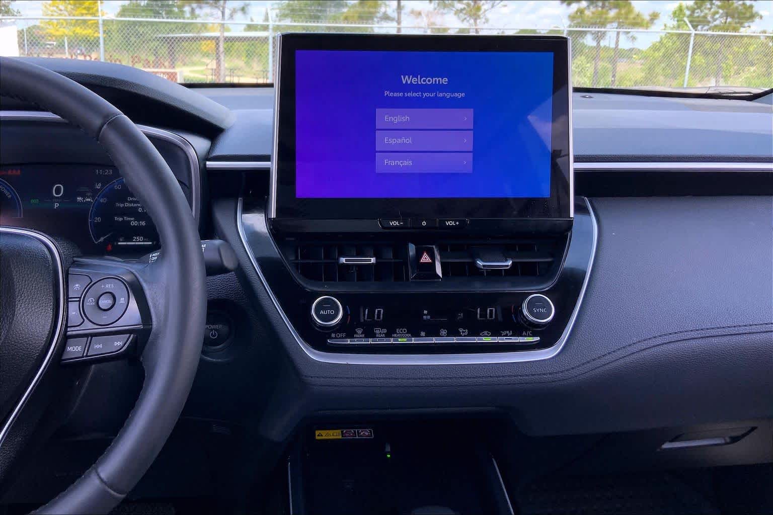 2026 Toyota Corolla Cross Hybrid XSE Cavalry Blue at AutoNation Toyota Gulf Fwy