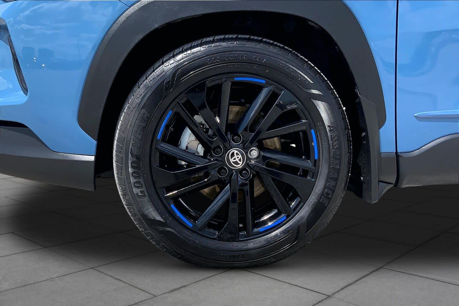 2026 Toyota Corolla Cross Hybrid XSE Cavalry Blue at AutoNation Toyota Gulf Fwy