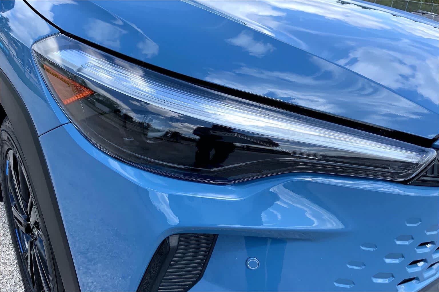 2026 Toyota Corolla Cross Hybrid XSE Cavalry Blue at AutoNation Toyota Gulf Fwy