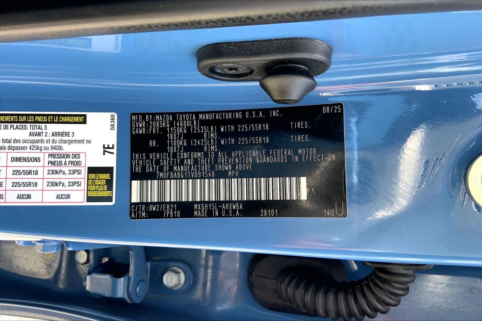 2026 Toyota Corolla Cross Hybrid XSE Cavalry Blue at AutoNation Toyota Gulf Fwy
