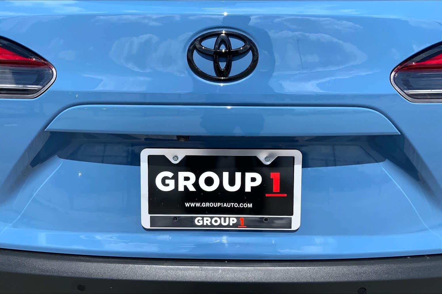 2026 Toyota Corolla Cross Hybrid XSE Cavalry Blue at AutoNation Toyota Gulf Fwy